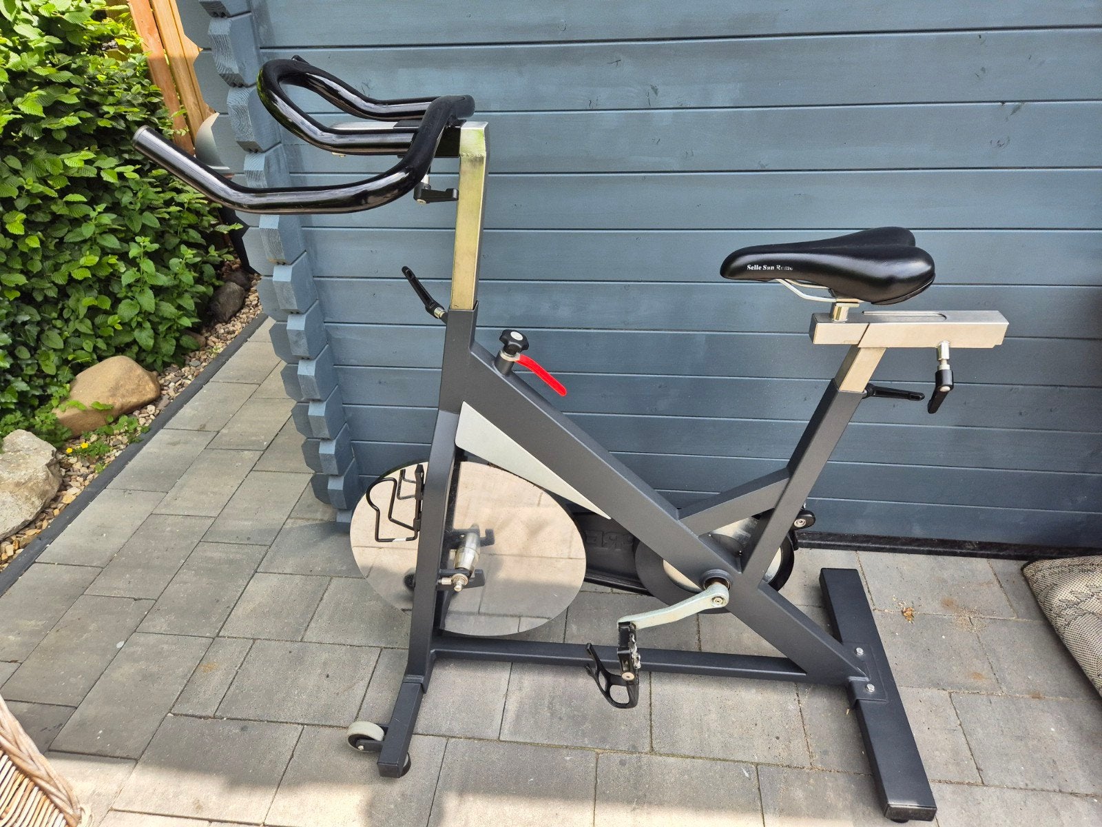 Professionele Precor Spinningfiets – Fluisterstil, Ophalen, Zo goed als nieuw, Metaal, Spinningfiets
