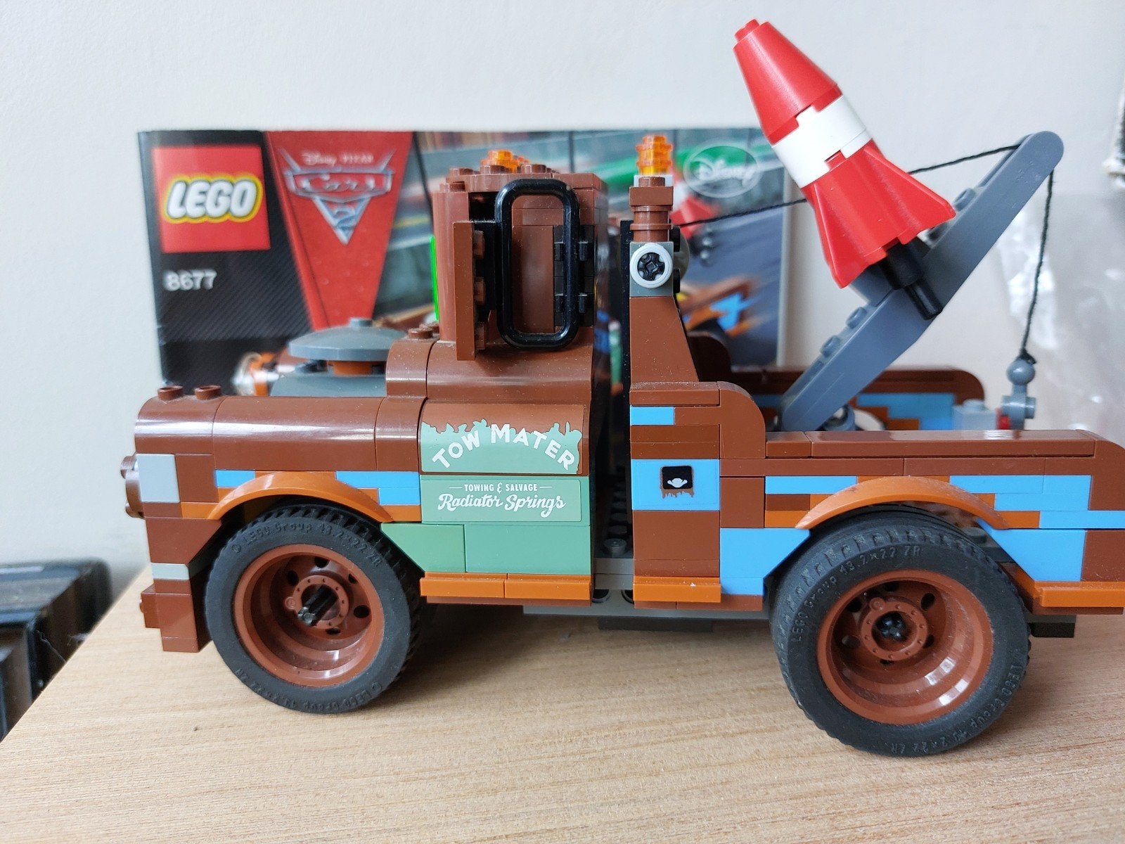 Lego Takel van Cars prijs inclusief verzenden, Lego, Ophalen of Verzenden, Zo goed als nieuw, Complete set