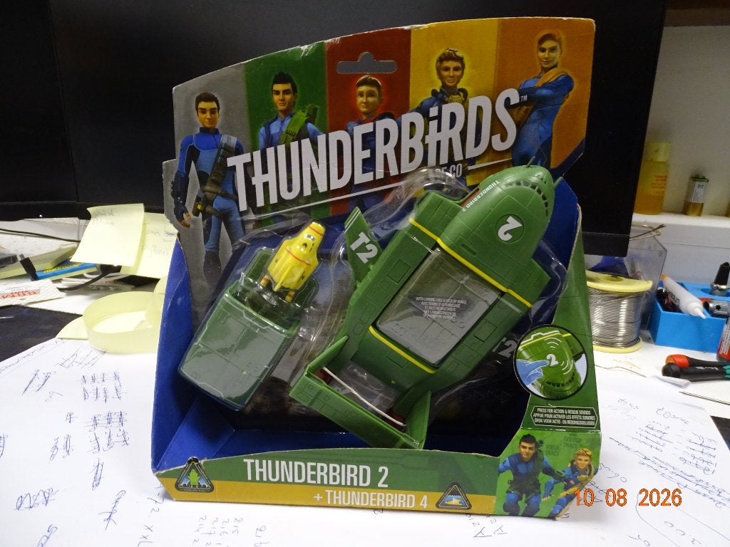 TE KOOP THUNDERBIRDS 2  INCL 4, Verzamelen, Speelgoed, Ophalen of Verzenden, Nieuw