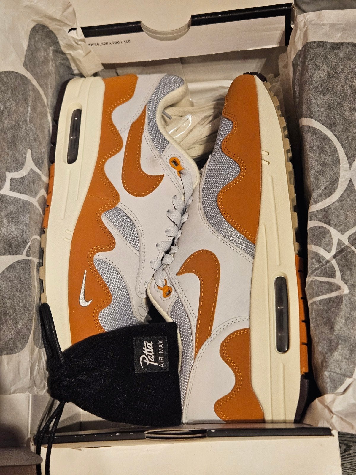 Nike air max 1 patta monarch ds 42.5, Nike air max, Overige kleuren, Nieuw, Ophalen of Verzenden