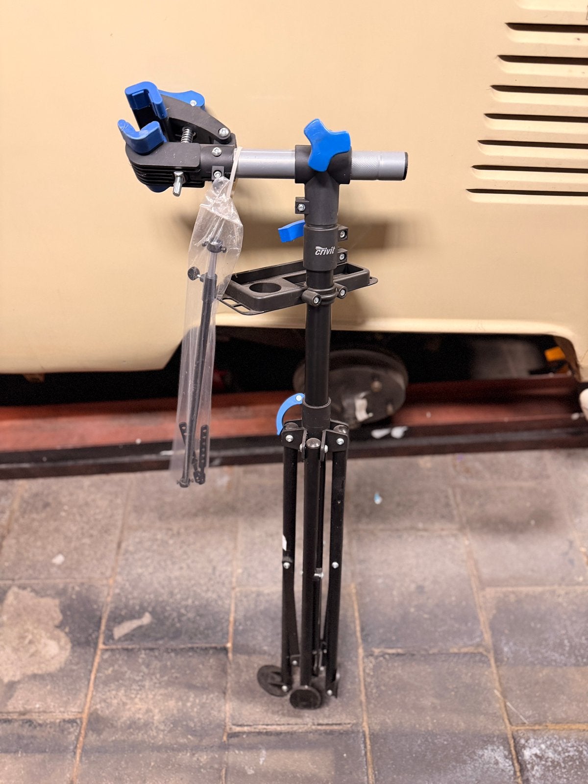 Crivit Fiets reparatie standaard - goede kwaliteit, Ophalen of Verzenden, Nieuw