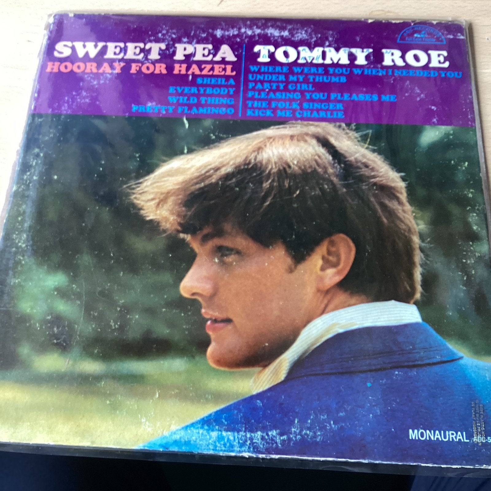 Tommy Roe-Sweet Pea. Monorail 1966., Ophalen of Verzenden, Gebruikt