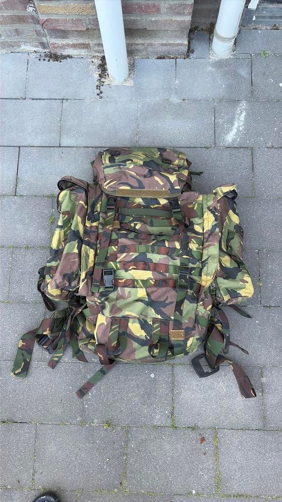 Rugzak 60 liter met daypacks woodland, Overige merken, 40 cm of meer, Ophalen of Verzenden, Zo goed als nieuw