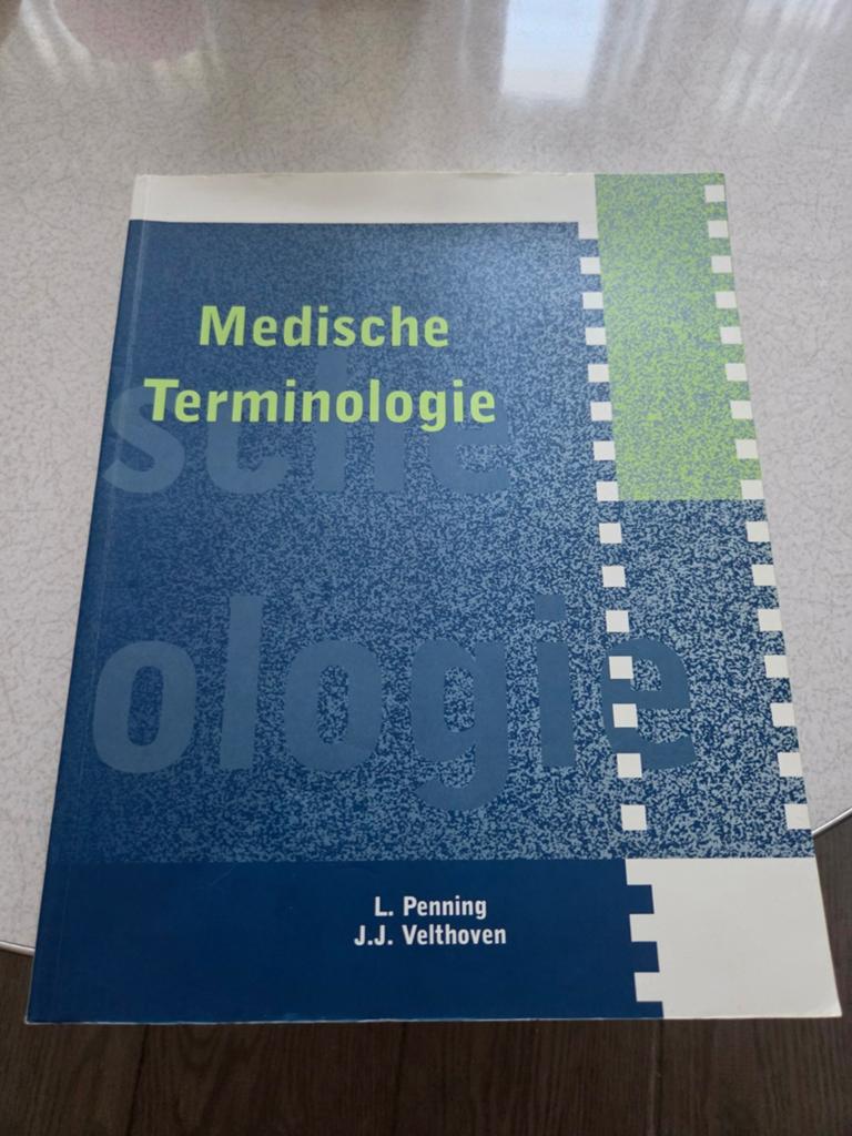 Medische Terminologie - L. Penning, J.J. Velthoven, HBO, Ophalen, Gelezen, L. Penning, J.J. Velthoven