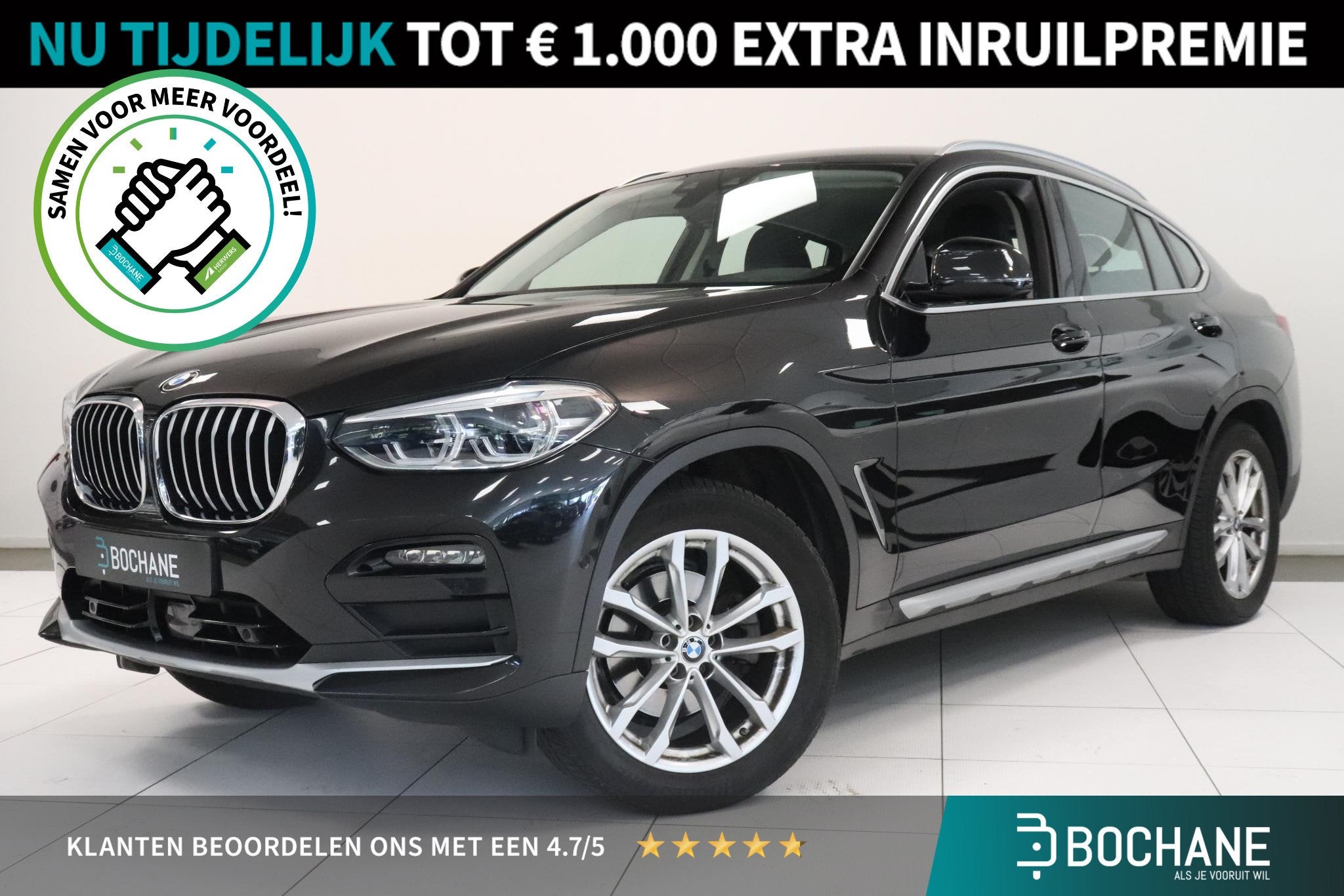 BMW X4 xDrive20i High Executive | Camera | Leder | Adaptieve, Auto's, Automaat, 15 km/l, Gebruikt, 4 cilinders