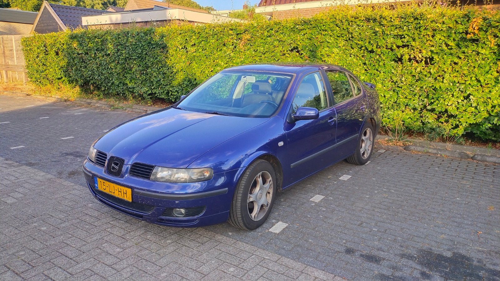 Seat Toledo 1.6 16V 77KW 2003 Blauw, Auto's, Seat, Voorwielaandrijving, 4 cilinders, Blauw, 1200 kg