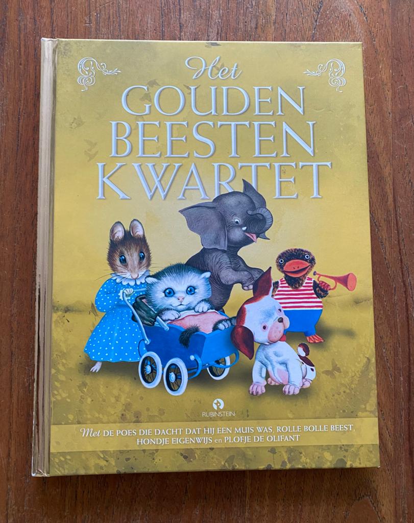 Het gouden beestenkwartet - 4 Gouden boekjes dierenverhalen, Boeken, Fictie algemeen, Jongen of Meisje, Ophalen of Verzenden, Zo goed als nieuw