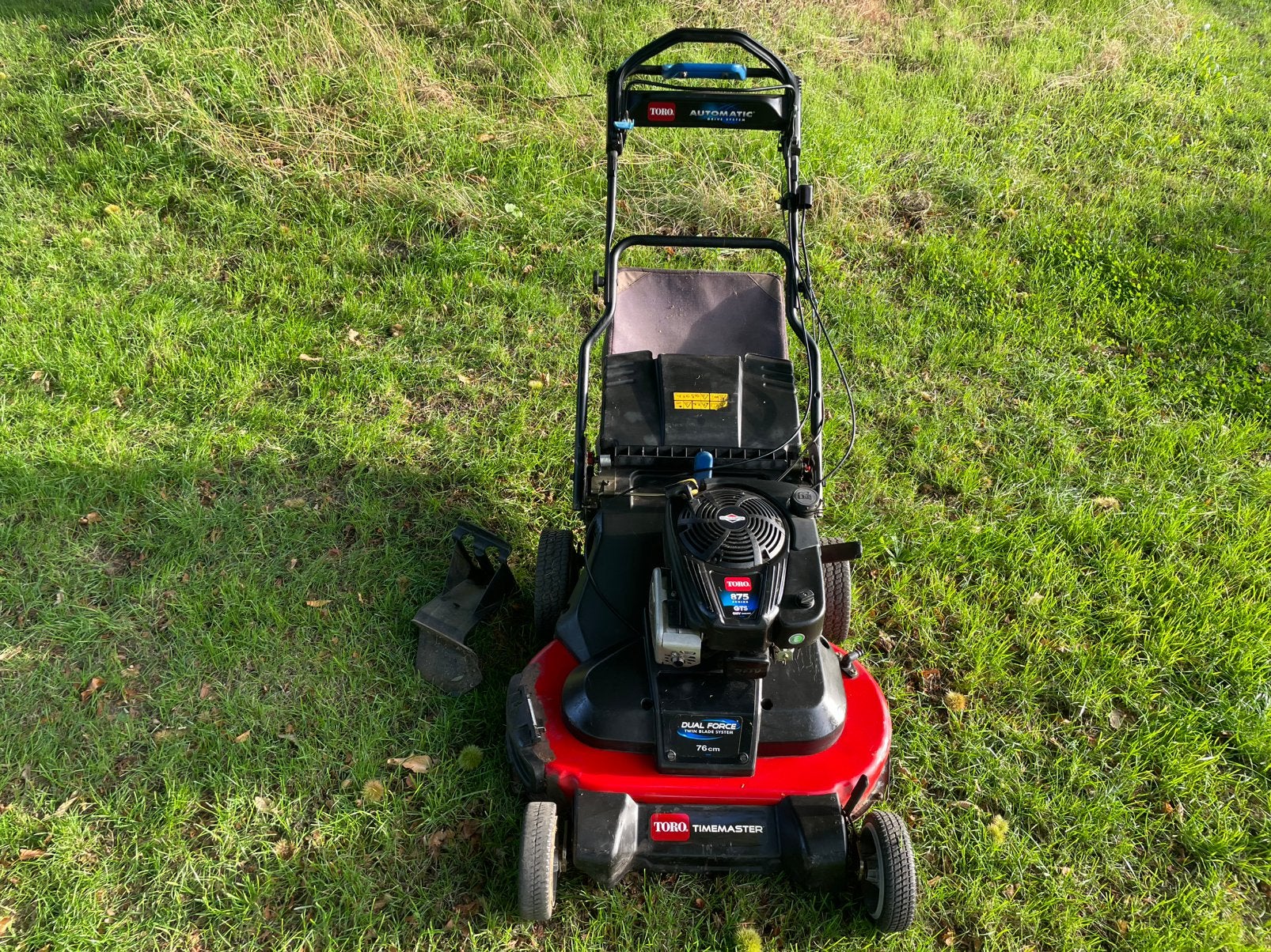 Toro timemaster 76cm breed, Tuin en Terras, Ophalen, Cirkelmaaier, Gebruikt, Mulchfunctie