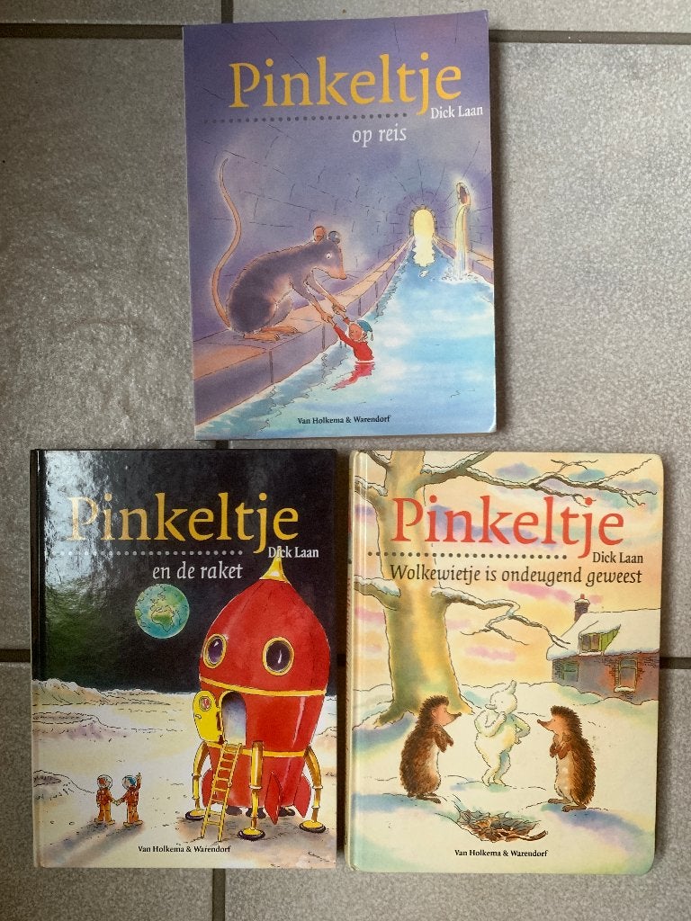 3x Pinkeltje Boek Dick Laan, Ophalen of Verzenden, Gelezen, Fictie algemeen