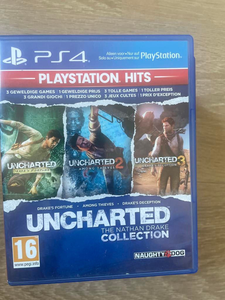 Uncharted: The Nathan Drake Collection PS4, Avontuur en Actie, Gebruikt, 1 speler, Ophalen of Verzenden