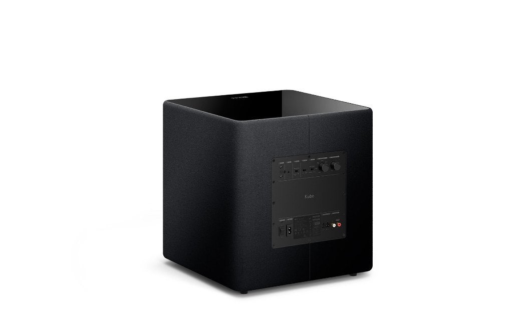 KEF Kube 12B / 12 B zwart TRADE.INRUIL Refurbished! Garantie, Overige merken, Subwoofer, Ophalen of Verzenden, Zo goed als nieuw
