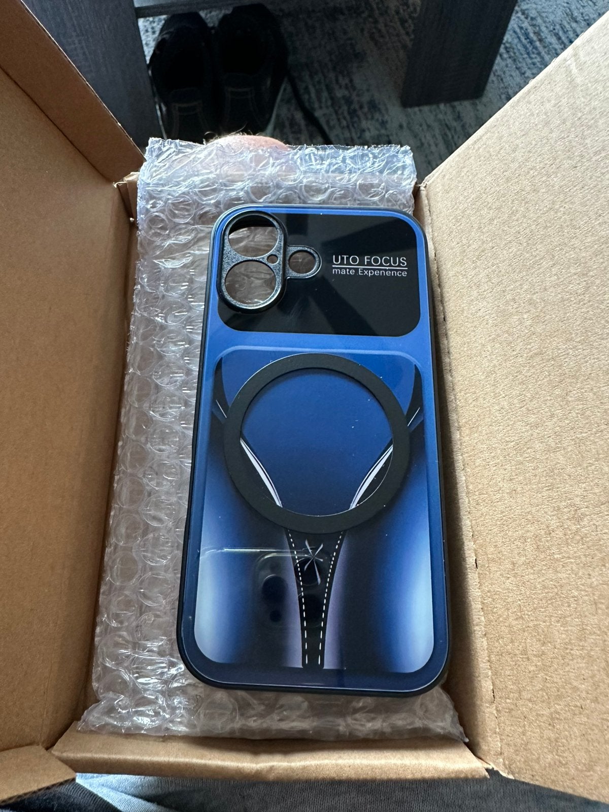 Blauw iPhone 17 en max verstappen hoesje met MagSafe, Kunststof, IPhone 17, Blauw, Nieuw