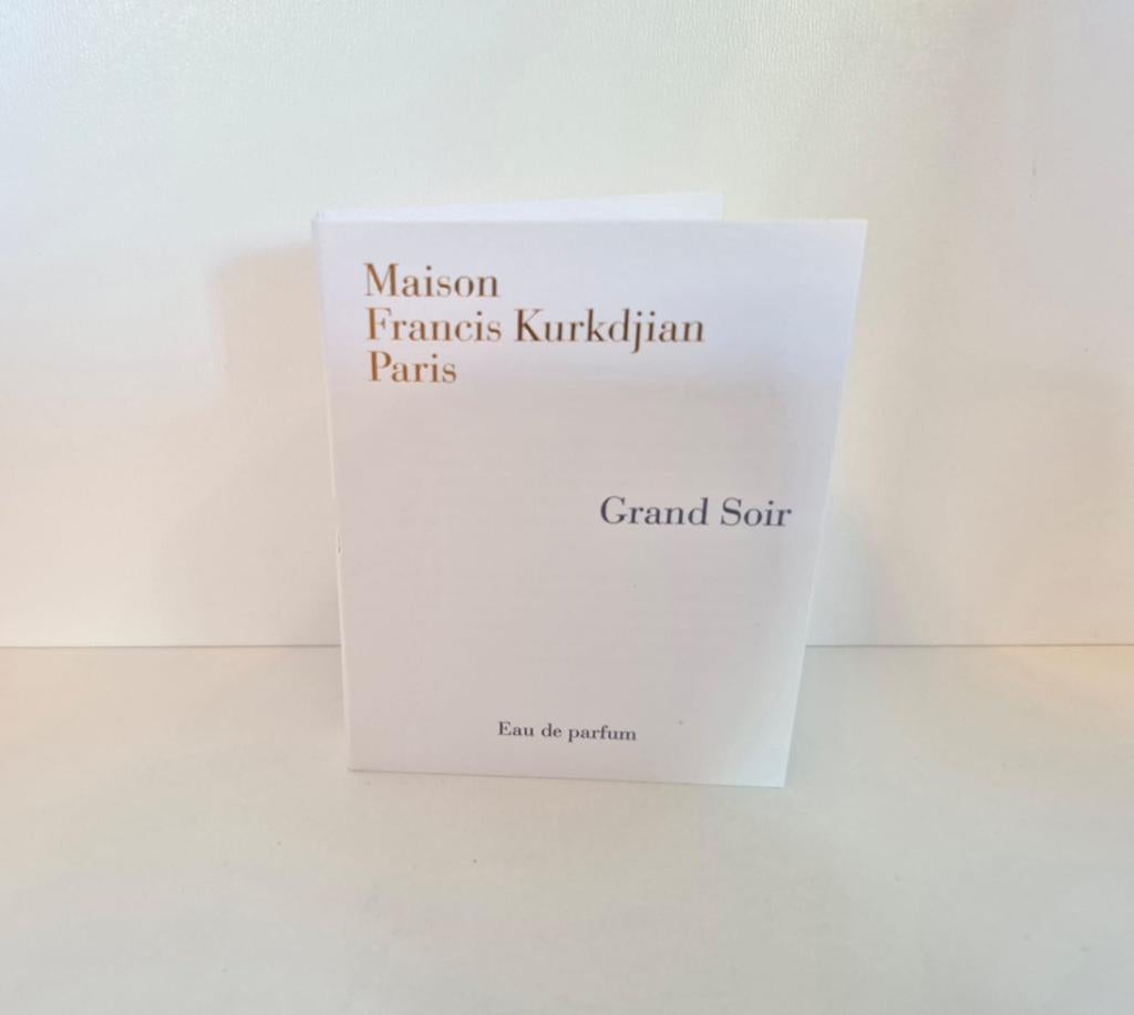 Nieuw Maison Francis Kurkdjian Grand Soir Parfum 2ml sample, Ophalen of Verzenden, Nieuw