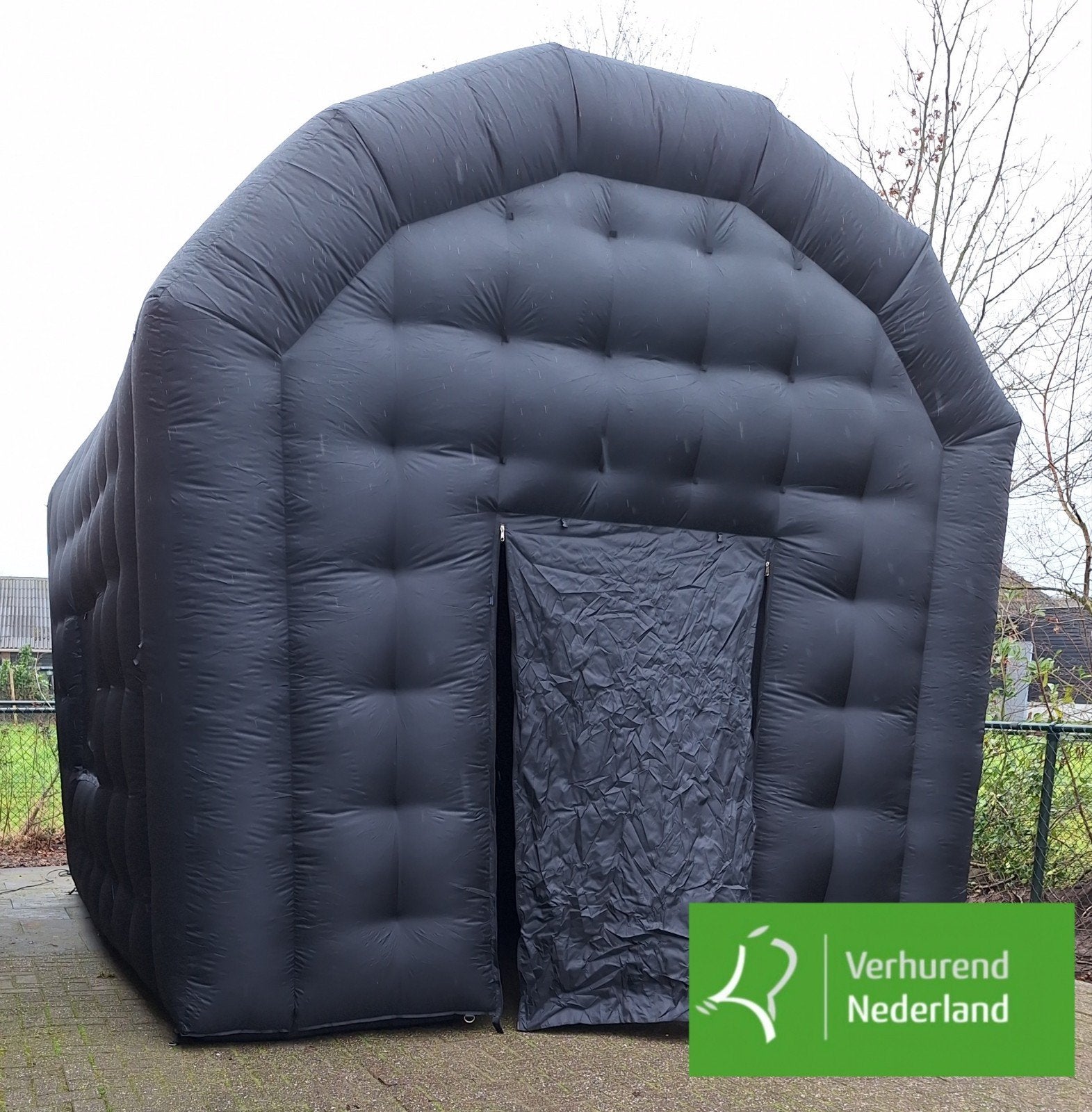 TE HUUR OPBLAASBARE FEESTTENT 4X5MTR € 125,=, Ophalen of Verzenden, Overige