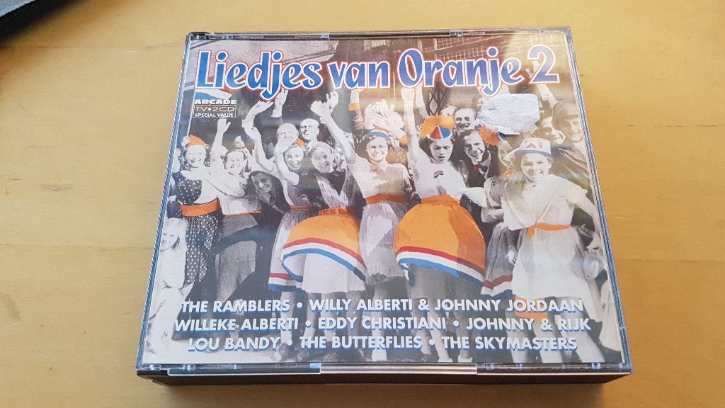 'Liedjes van Oranje', Cd's en Dvd's, Cd's | Nederlandstalig, Ophalen of Verzenden, Zo goed als nieuw, Levenslied of Smartlap
