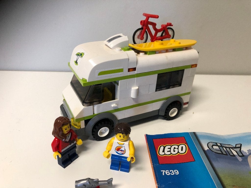 Lego city 7639 camper - compleet met boekje, Ophalen, City, Lego, Complete set