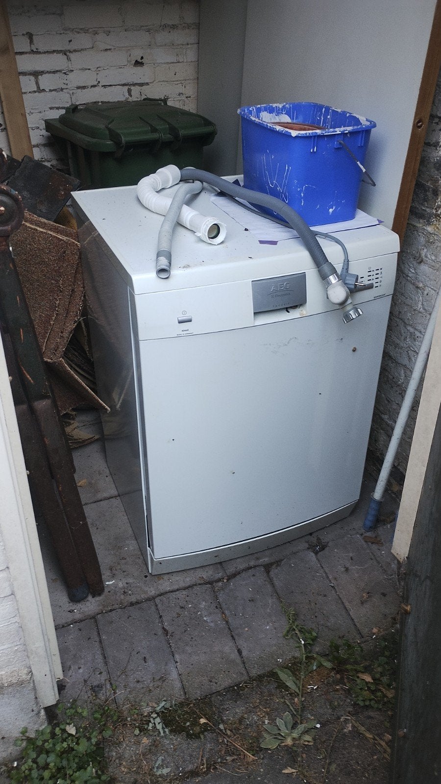 AEG vaatwasmachine, Ophalen, Gebruikt, 60 cm of meer, Vrijstaand