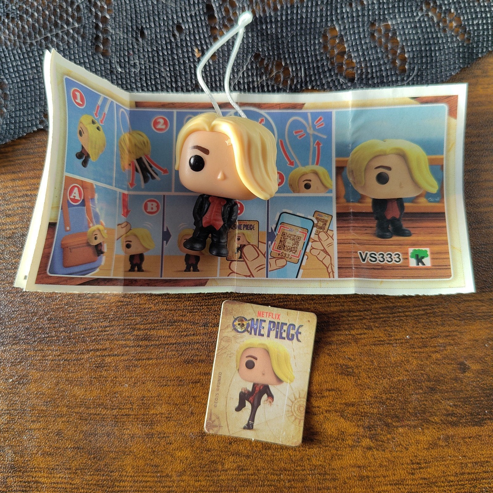 Kinder Joy One Piece Funko Pop figuren en duivelsvruchten, Ophalen of Verzenden, Nieuw