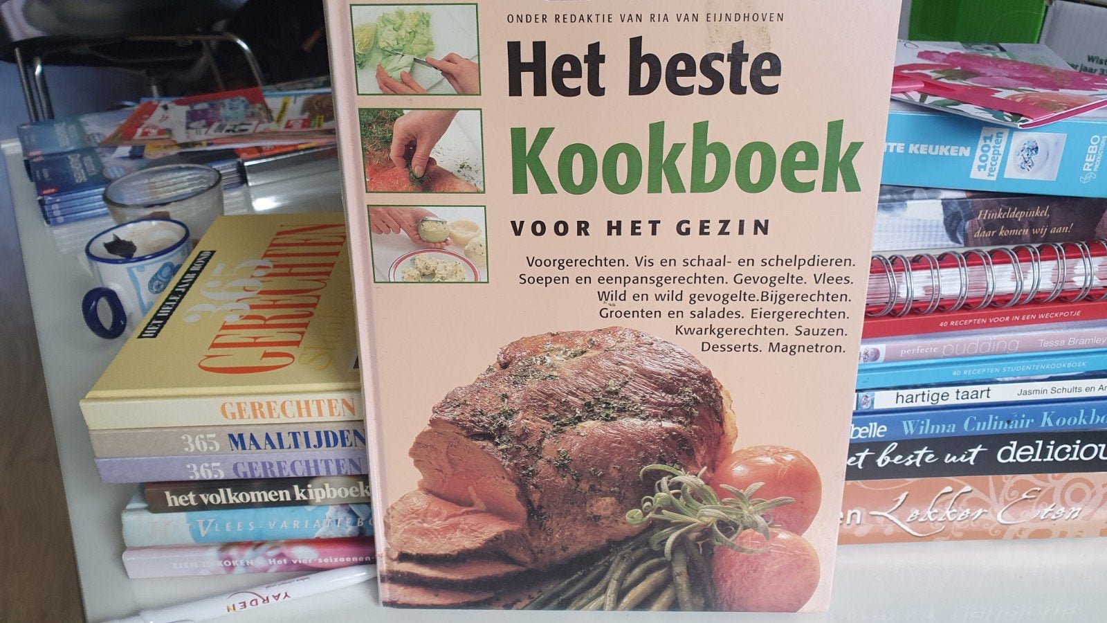 Het beste Kookboek voor het gezin - Ria van Eindhoeven, Boeken, Gelezen, Voorgerechten en Soepen, Verzenden, Ria van Eindhoeven