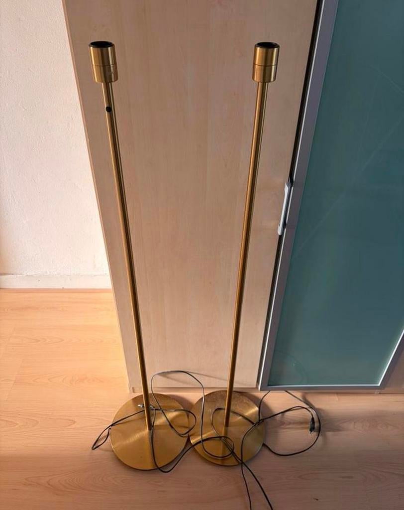 staan Lampenvoeten messing kleur, Ophalen, Gebruikt, Minder dan 100 cm