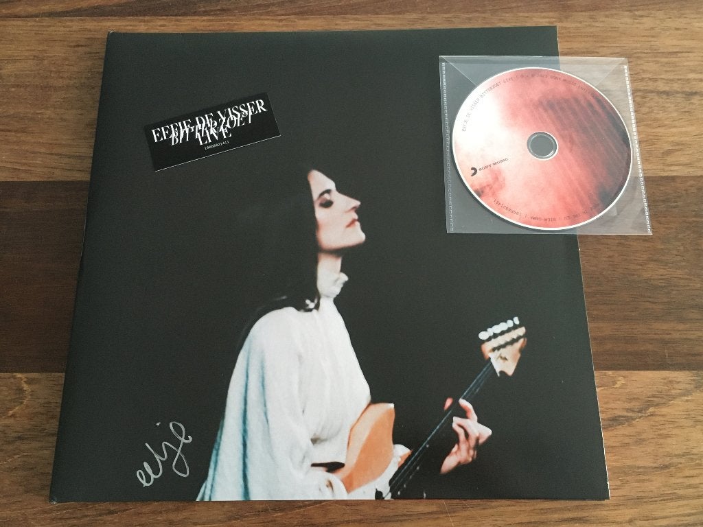Vinyl 2LP+Cd Eefje De Visser Bitterzoet Live GESIGNEERD, Ophalen of Verzenden, Pop, 12 inch, Nieuw in verpakking