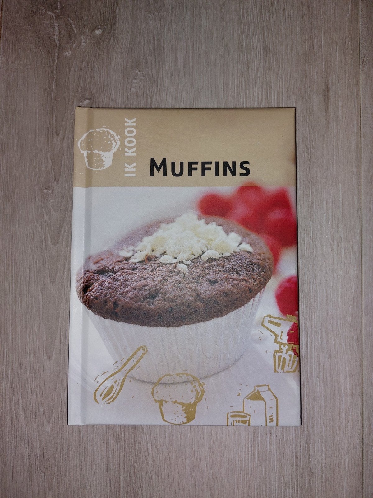 Ik Kook Muffins - Receptenboek, Boeken, Kookboeken, Zo goed als nieuw, Taart, Gebak en Desserts, Overige gebieden, Ophalen of Verzenden