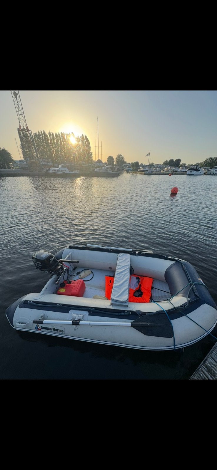 Motorbootje 4takt 5pk, Ophalen of Verzenden, Zo goed als nieuw