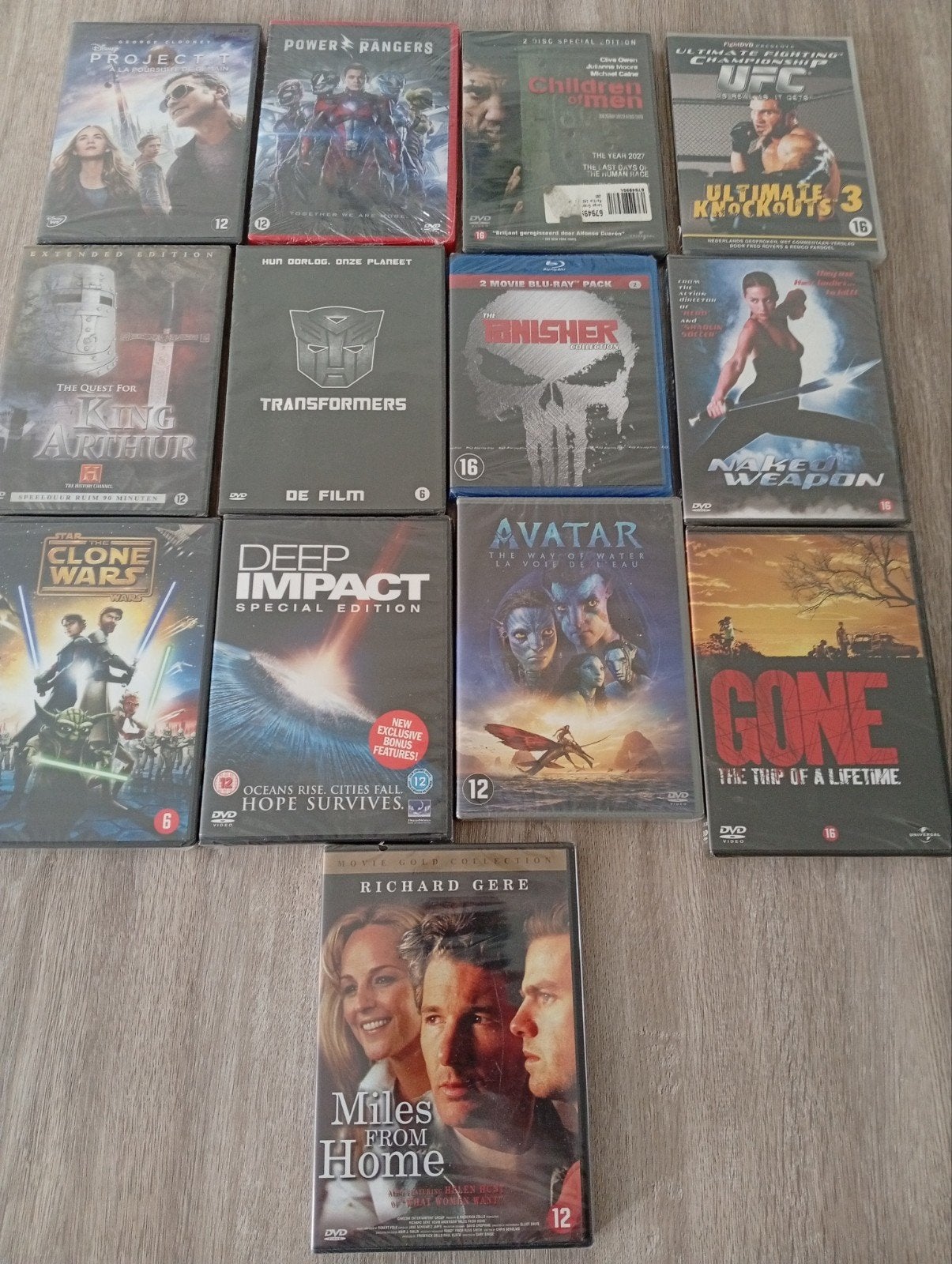 Diverse DVD-collectie: Actie, Sci-Fi & Meer (Nieuw/Gebruikt), Vanaf 12 jaar, Ophalen of Verzenden, Gebruikt
