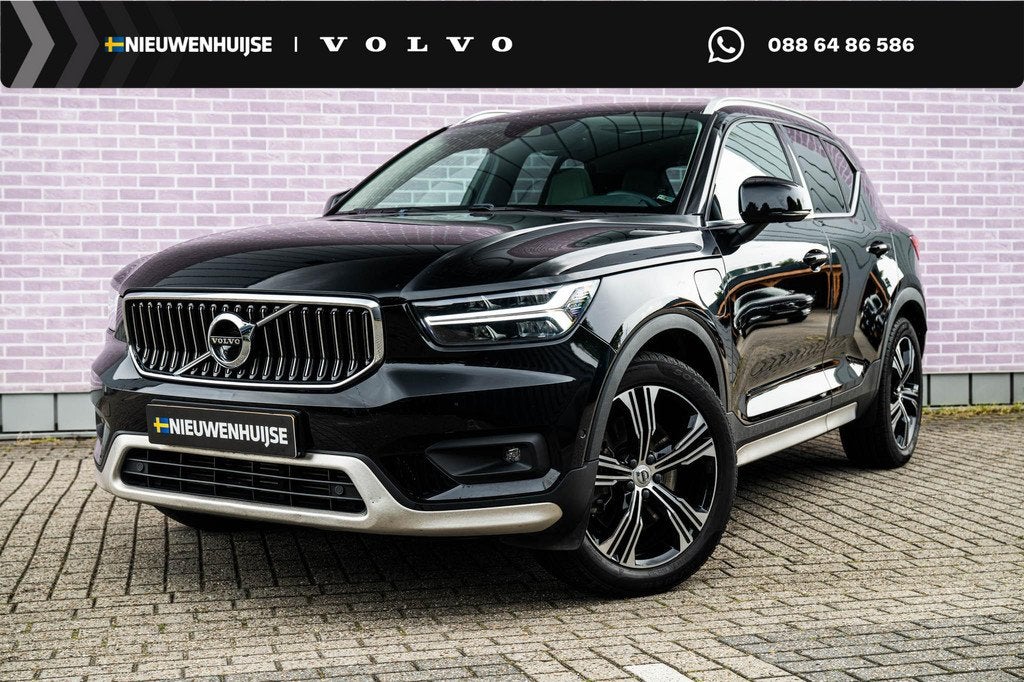 Volvo XC40 Plug-in Hybrid T5 Inscription | Trekhaak | Panora, Auto's, 12 maanden, Euro 6, Zwart, Hybride Elektrisch/Benzine