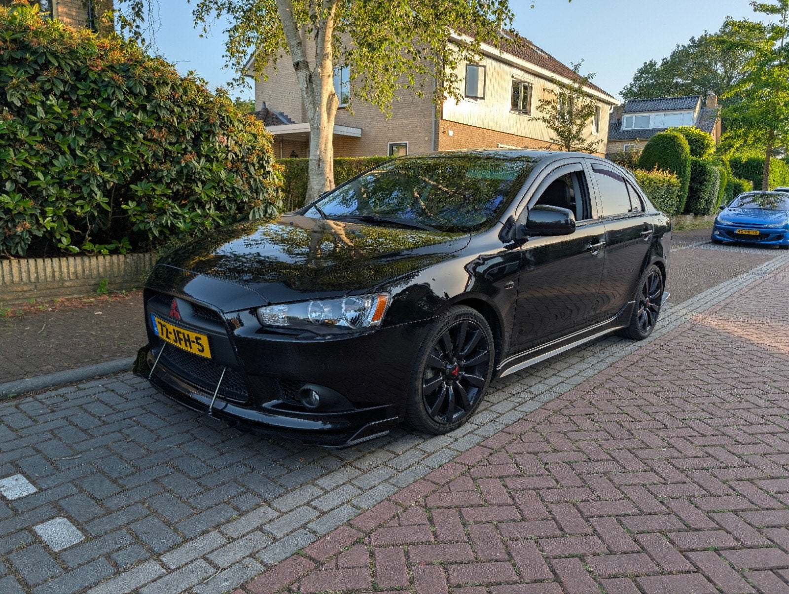 Mitsubishi Lancer 1.8 Mivec Sportback 2009 Zwart, 1330 kg, Zwart, 4 cilinders, Zwart