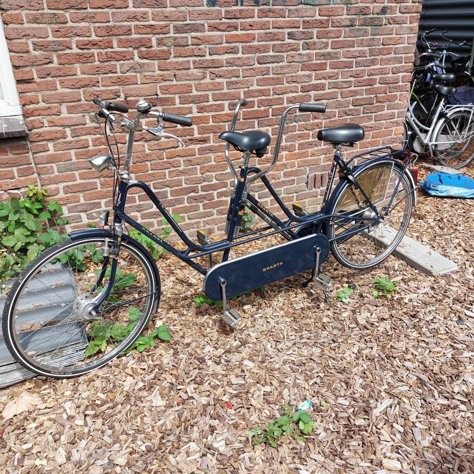 Sparta tandemfiets - 26 inch, 53 tot 57 cm, Minder dan 10 versnellingen, Sparta, Gebruikt