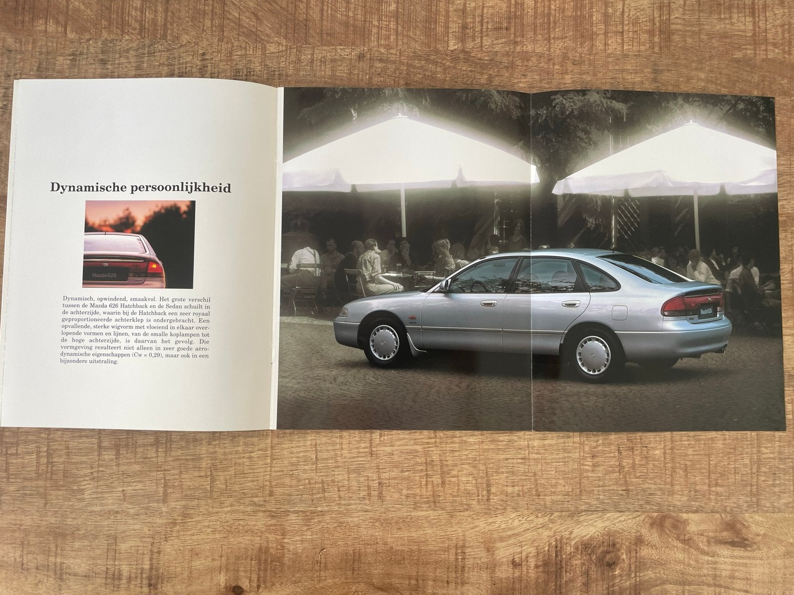 Mazda 626 Brochure - 1992 - autofolder, Ophalen of Verzenden, Zo goed als nieuw, Mazda