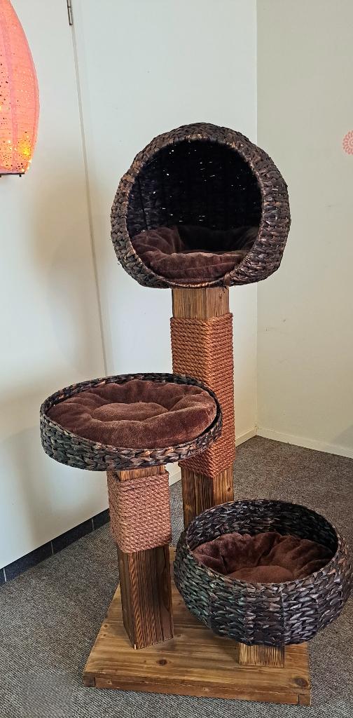 Krabpaal Burned Wood - Nieuwwaarde  177,99 (m2400945101)  Kattenmanden   Marktplaats