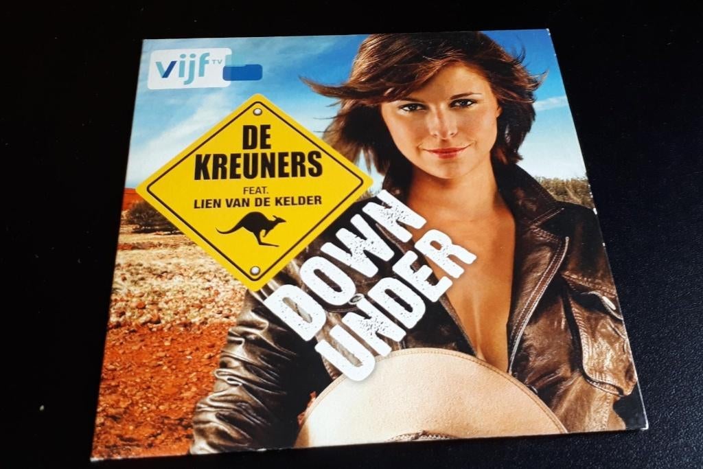 CD-Single-De Kreuners feat. Lien Van de Kelder-Down Under, Verzenden, Zo goed als nieuw