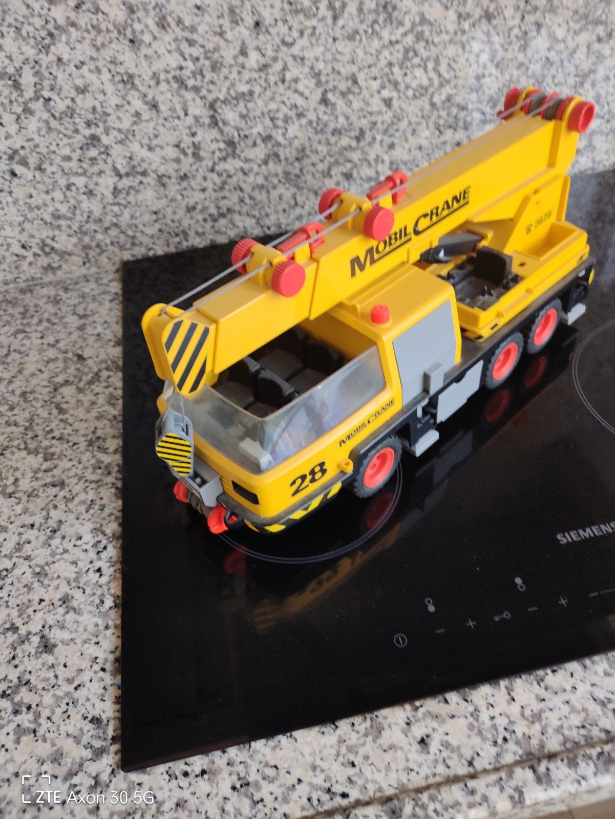 Playmobil Mobiele Hijskraan 3761, Gebruikt, Complete set, Voertuig, Ophalen of Verzenden