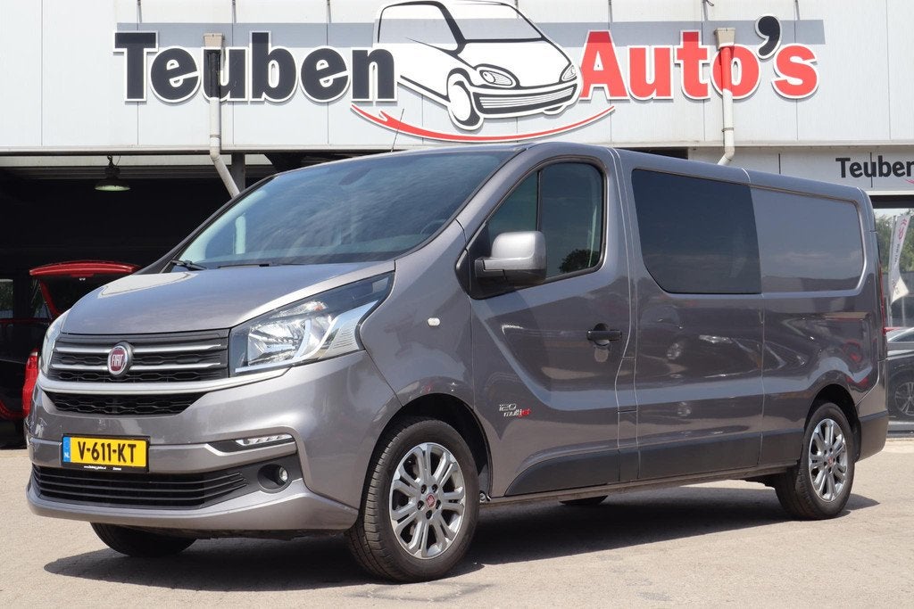 Fiat Talento 1.6 MJ L2H1 DC SX | 6 persoons | Camera | Airco, Auto's, Bestelauto's, Voorwielaandrijving, Gebruikt, Euro 6, 4 cilinders