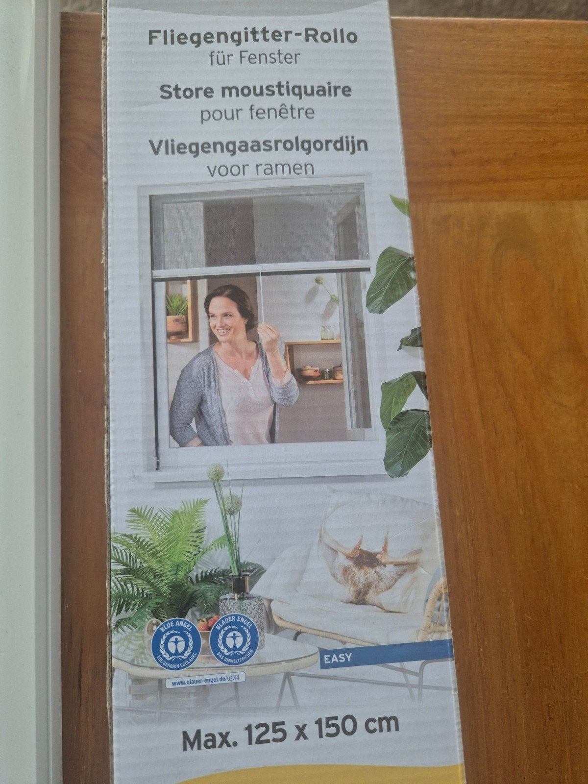 vliegengaas rolgordijn, Doe-het-zelf en Verbouw, Ophalen, Nieuw, Minder dan 200 cm