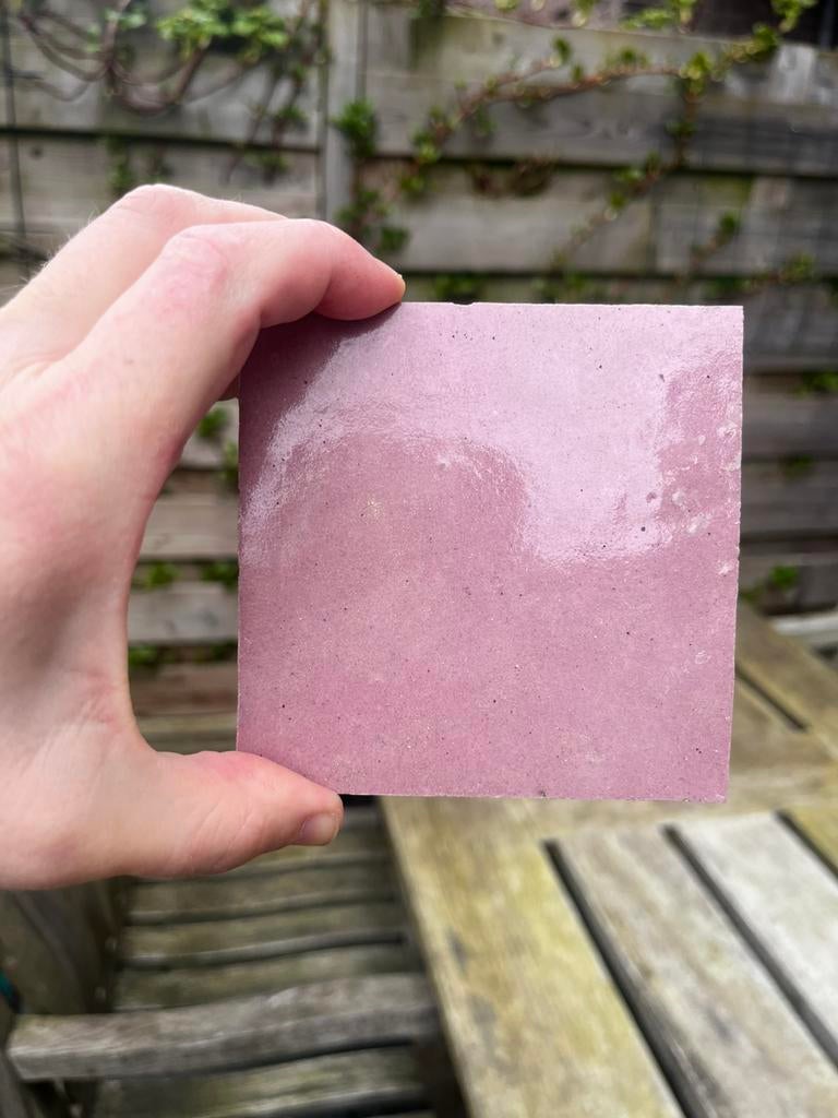 Zelliges tegels, Ophalen, Minder dan 20 cm, Zo goed als nieuw, Minder dan 5 m²
