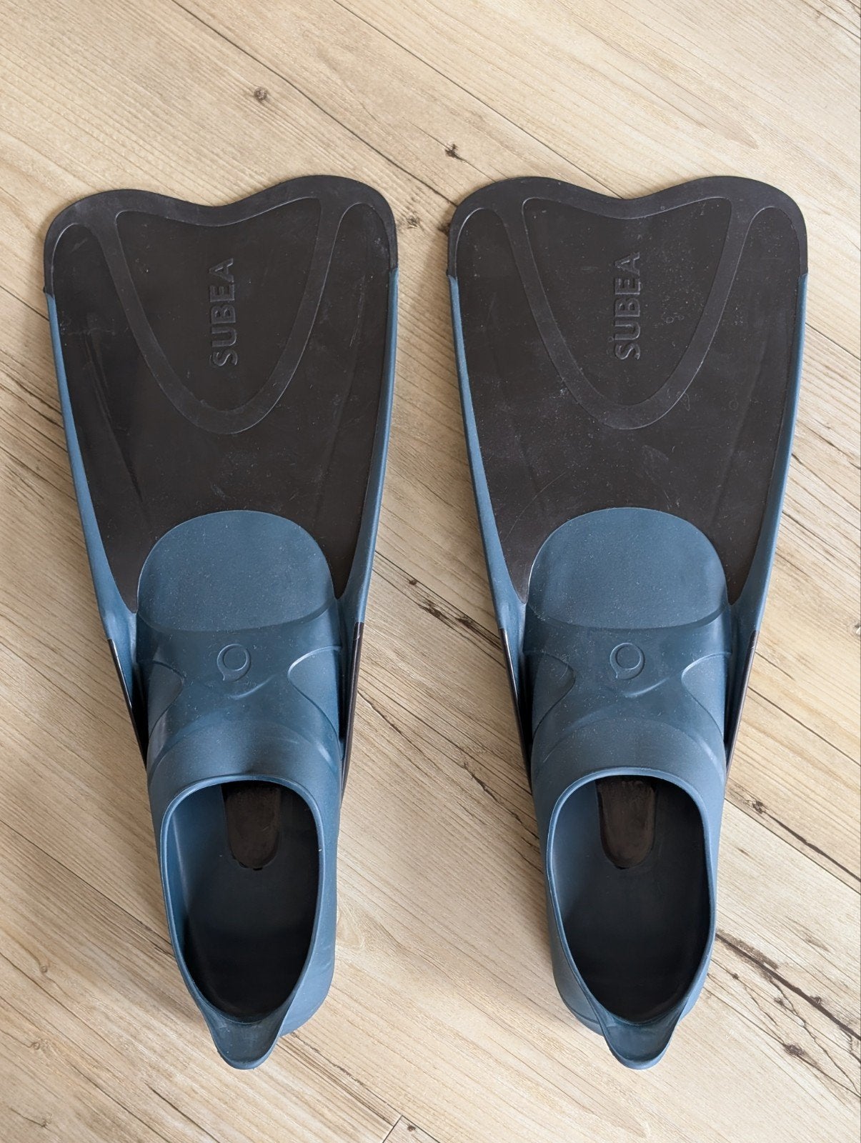 Snorkelvinnen / duikvinnen Decathlon (Subea, maat 42/43), Ophalen of Verzenden, Zo goed als nieuw, Snorkelvinnen