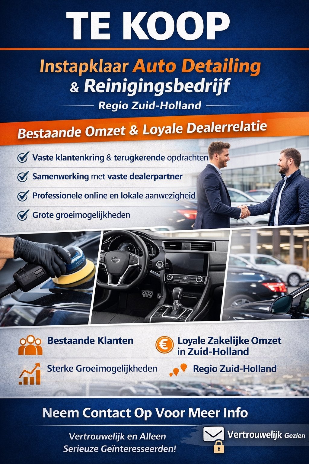 Te Koop: Instapklaar Poetsbedrijf | Regio Zuid-Holland