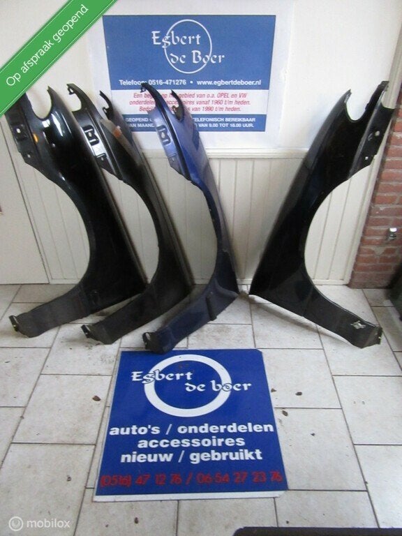 Spatbord voorscherm Opel Astra F. bj '91 tm '97, Gebruikt, Opel, Ophalen of Verzenden, Opel