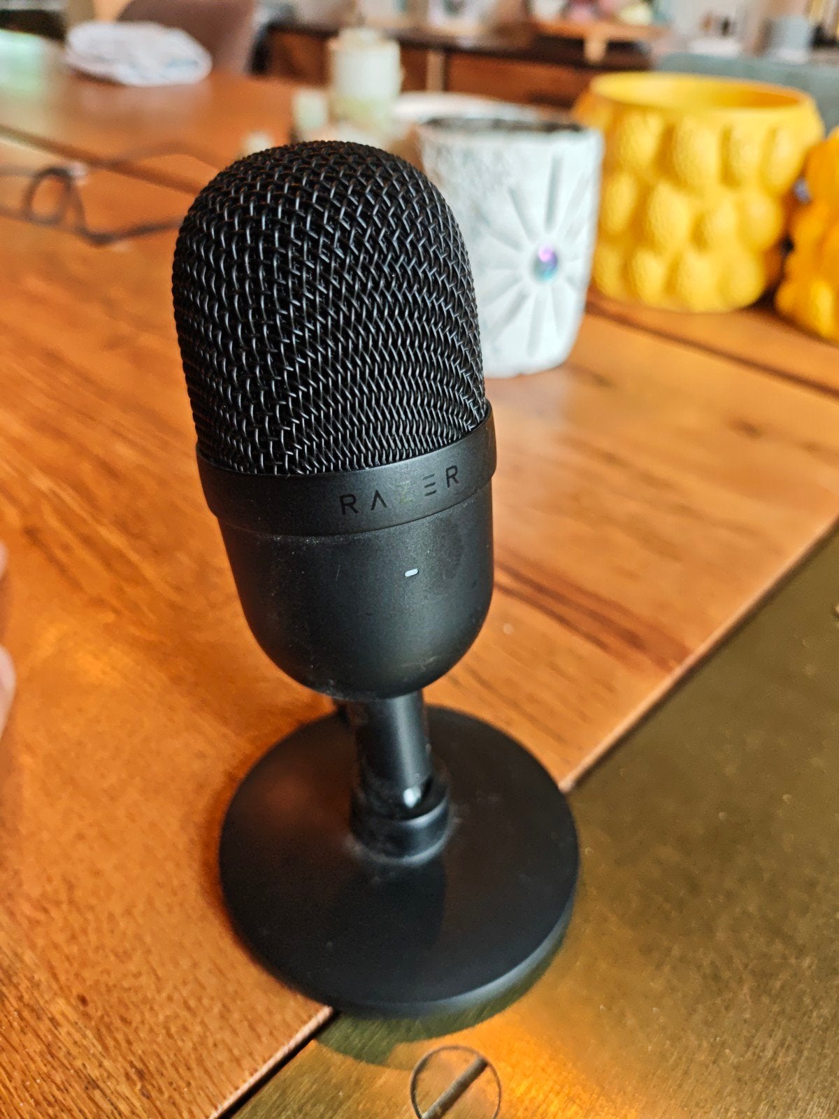 Razer Seiren Mini USB Microfoon - Zwart, Muziek en Instrumenten, Microfoons, Ophalen of Verzenden, Zo goed als nieuw, Studiomicrofoon