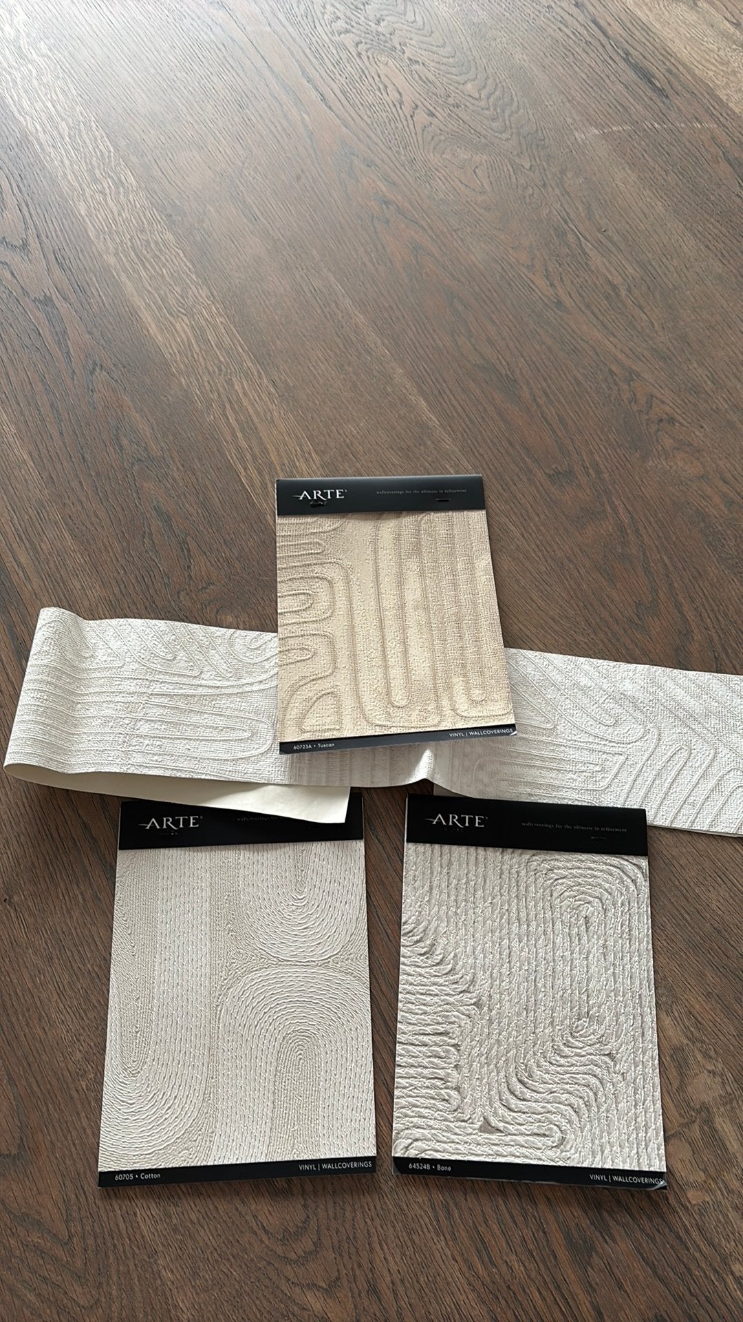 Samples Arte behang, Ophalen