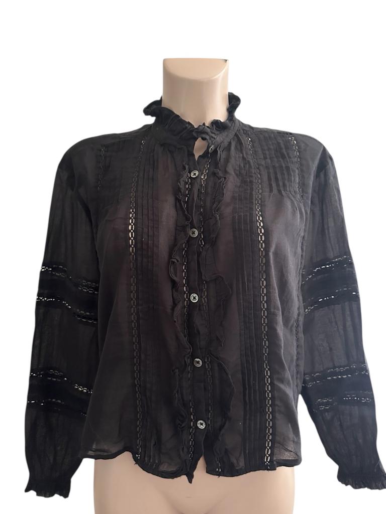 Isabel Marant Étoile blouse M, Kleding | Dames, Blouses en Tunieken, Verzenden, Zwart, Zo goed als nieuw