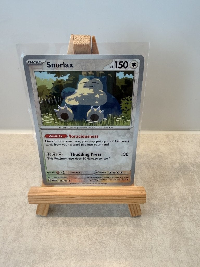 ** Snorlax 7/9 - Snorlax 151 Reverse Holo **, Ophalen of Verzenden, Zo goed als nieuw