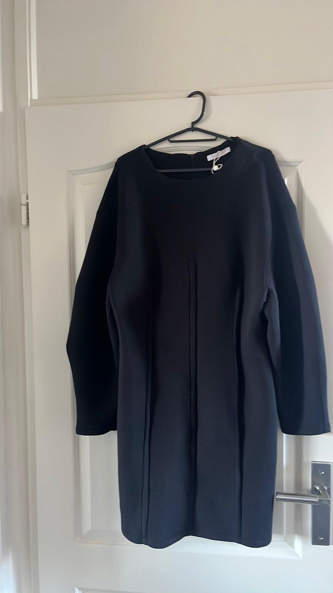Sweater lang zwart xl, Ophalen of Verzenden, Zo goed als nieuw, Maat 46/48 (XL) of groter, Zwart