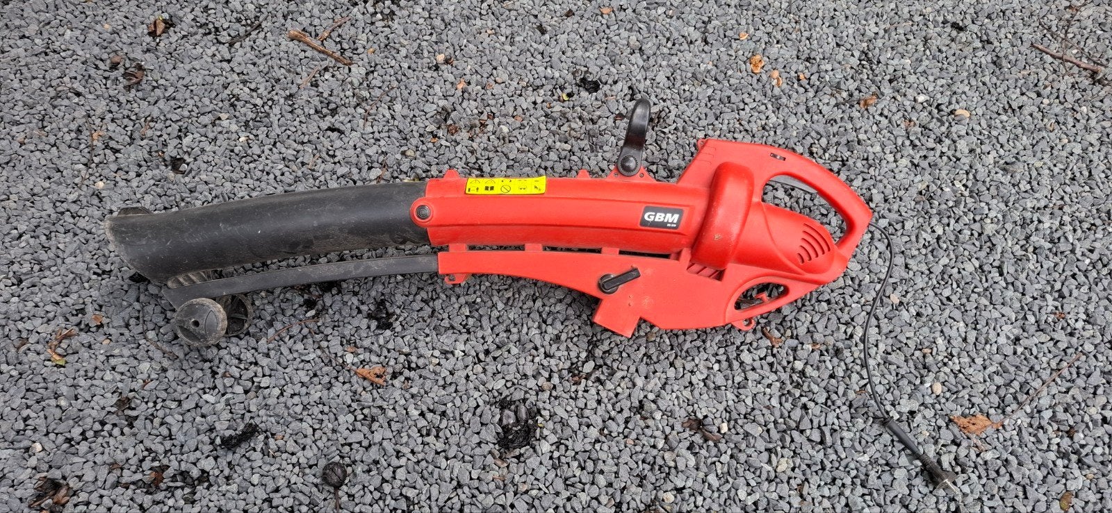 Bladblazer /-zuiger GBM, Ophalen, Met versnipperfunctie, Gebruikt, Handgedragen