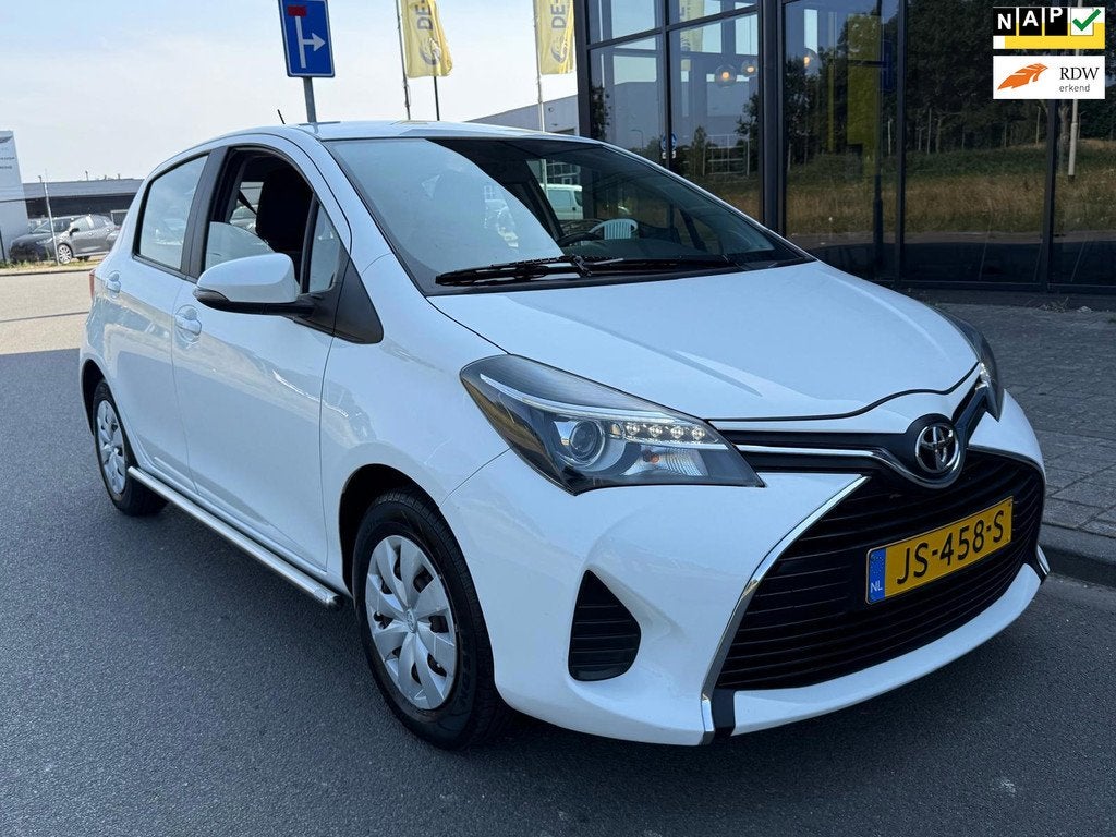 Toyota Yaris 1.0 VVT-i Aspiration/Navi/camera/Cruise/bleutoo, Auto's, Euro 6, Origineel Nederlands, Handgeschakeld, 3 cilinders