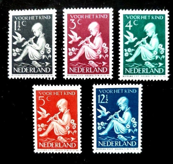 Kinderzegels 1938 postfris., Ophalen of Verzenden, T/m 1940, Postfris