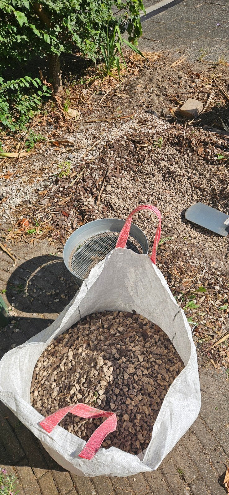 Gratis grind steentjes, gezeefd, Tuin en Terras, Grind, Keien en Split, Ophalen of Verzenden